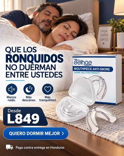 Duerme Mejor desde la Primera Noche | Placa Anti Ronquidos y Bruxismo