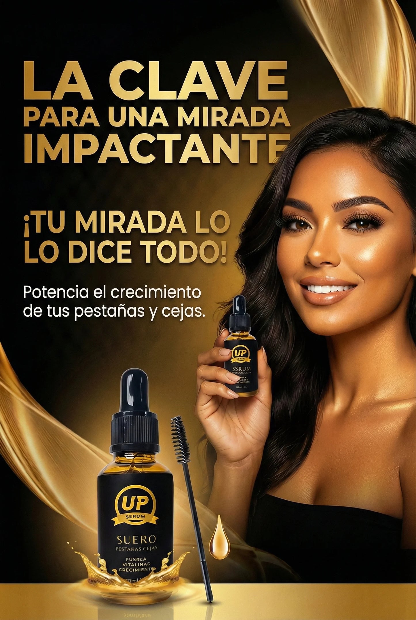 Up Serum | Potencia el crecimiento de pestañas y cejas